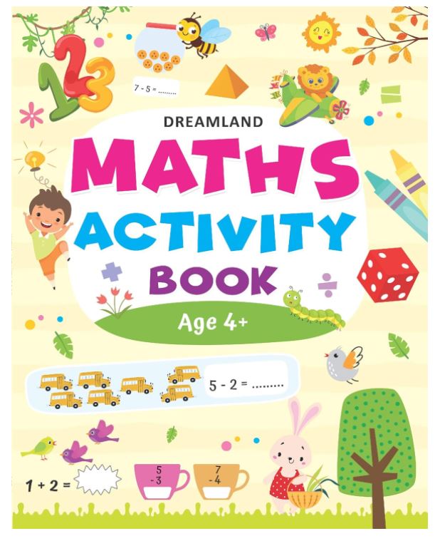 Maths Activity Book Age 4+